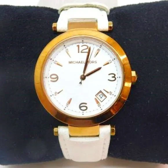Accessories | A18euc Michael Kors White Pyper 2296 Rose Gold  display picture 2